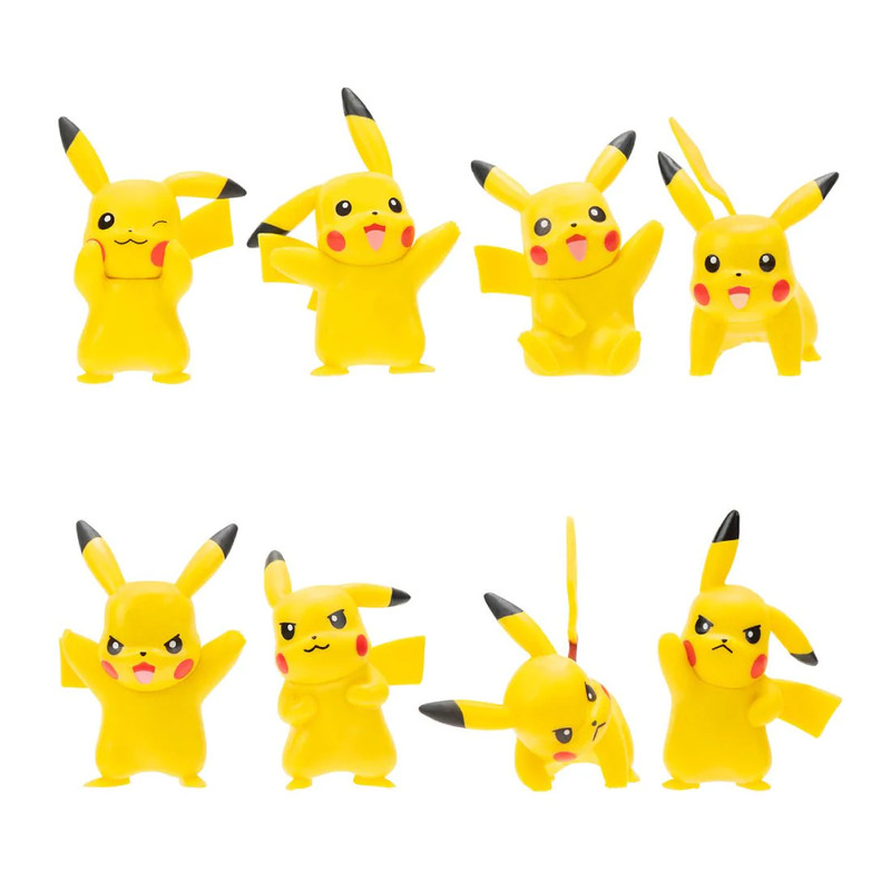 Pokemon Battle Multi 8 Pack Figures - Pikachu - مجسم